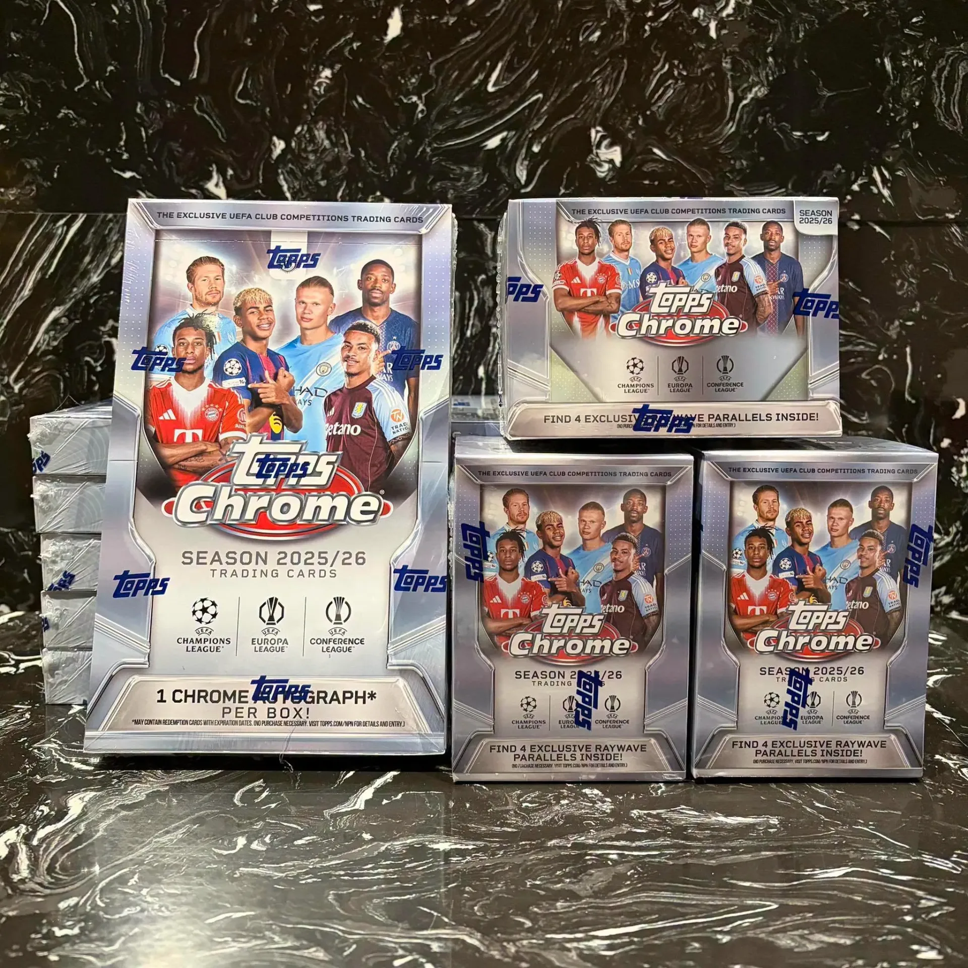 Topps Chrome UEFA Club Competitions (Hobby Box)