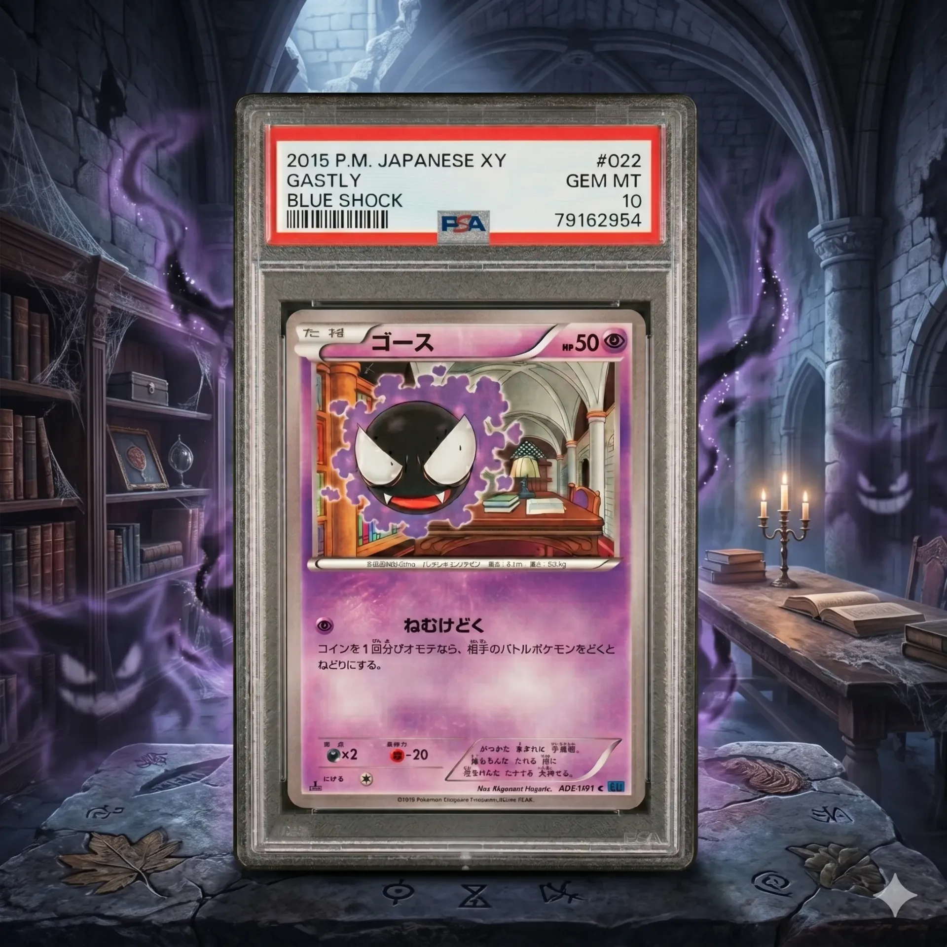 2015 Pokémon Japanese XY "Gastly"